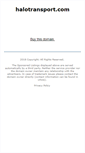 Mobile Screenshot of halotransport.com